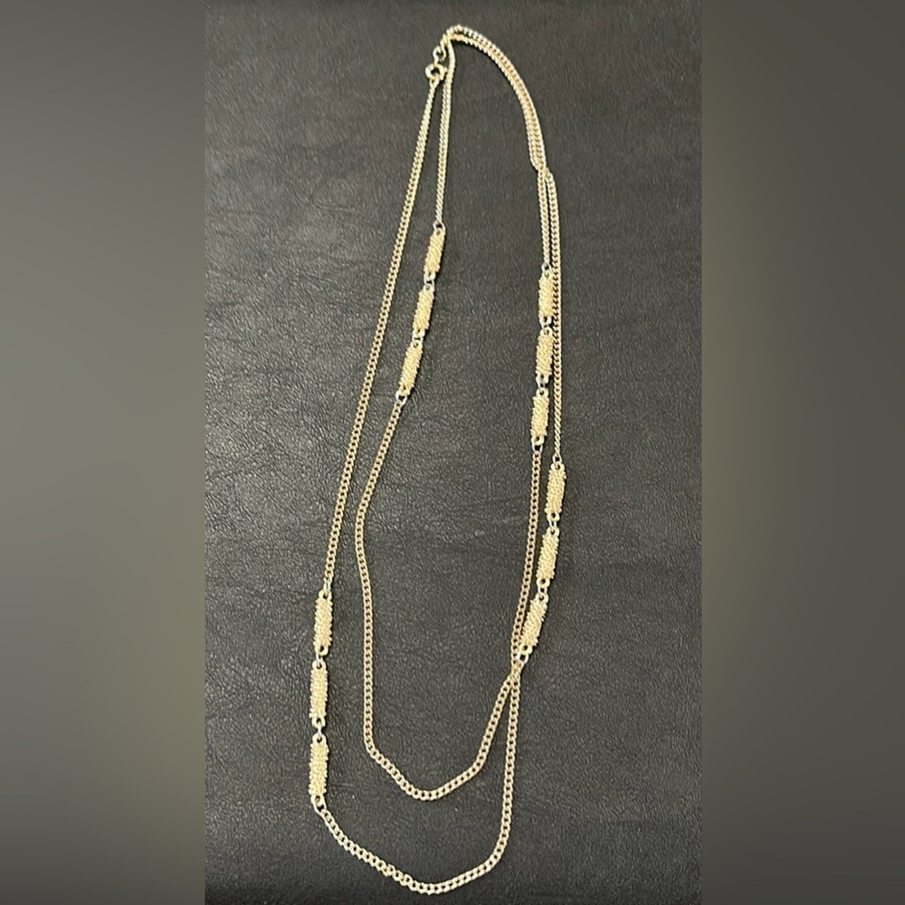 Vintage Gold-tone 48” Chain Necklace